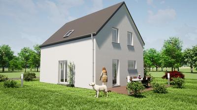 Maison - 90 m² - 5 pièces