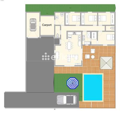 Maison - 127 m² - 5 pièces