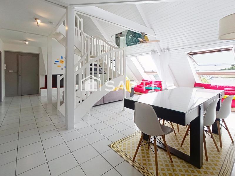 Duplex - 120 m² - 3 pièces