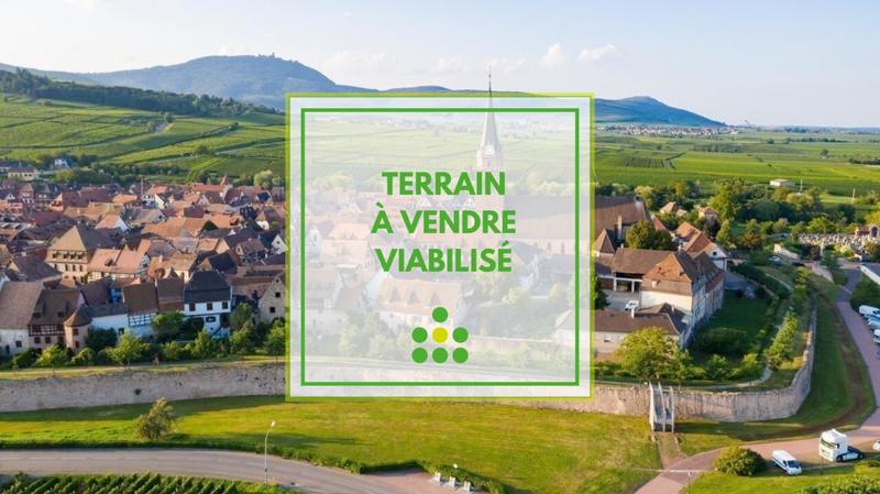 Terrain constructible - 1 800 m²