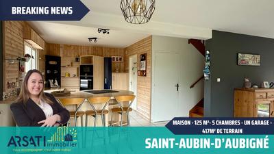 Maison - 125 m² - 6 pièces