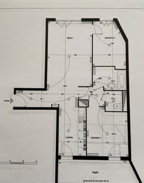 Appartement - 63 m² - 3 pièces