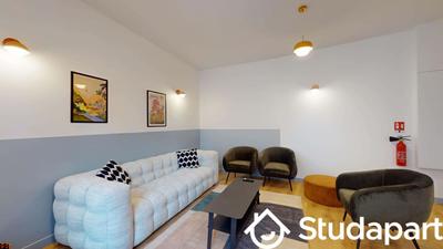 Chambre - 10 m² - 1 pièce