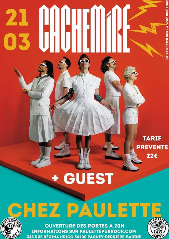 Concert &quot;Cachemire&quot; - Chez Paulette