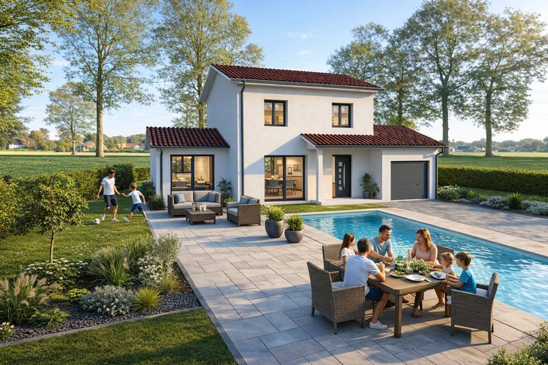 Maison - 97 m² - 4 pièces