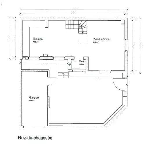 Maison - 110 m² - 6 pièces