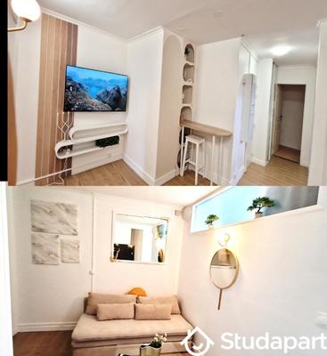 Chambre - 9 m² - 1 pièce