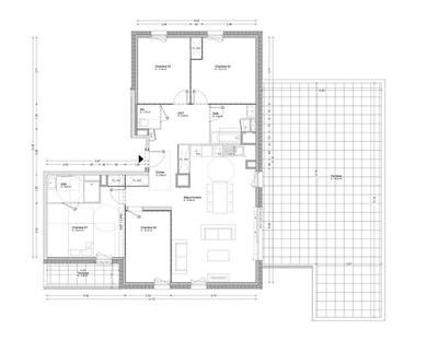 Appartement - 109 m² - 5 pièces