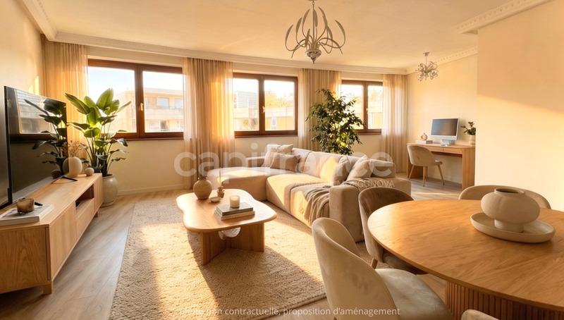 Appartement - 93 m² - 4 pièces