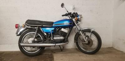 Yamaha Rd 250 yamaha bleu 0250 656