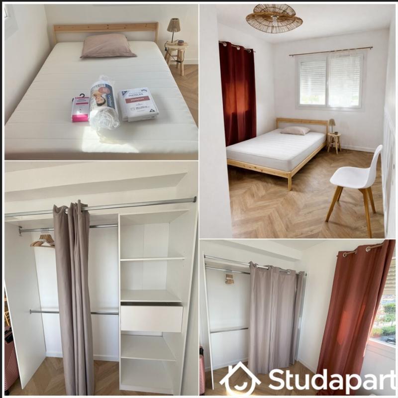Chambre - 11 m² - 1 pièce