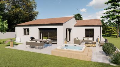 Maison - 104 m² - 6 pièces