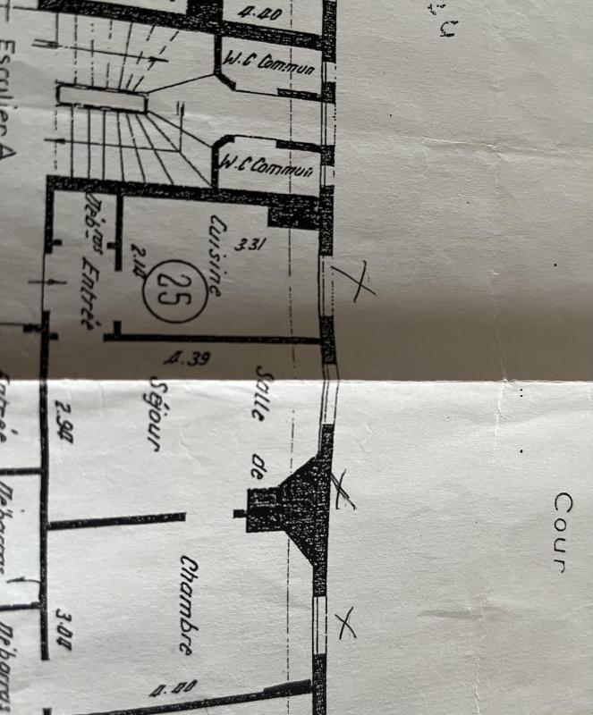 Appartement - 37 m² - 2 pièces