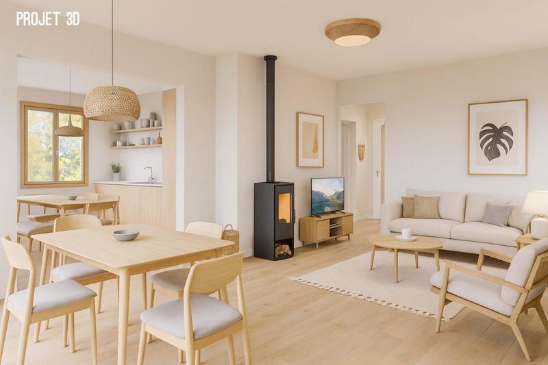 Maison traditionnelle - 101 m² - 4 pièces