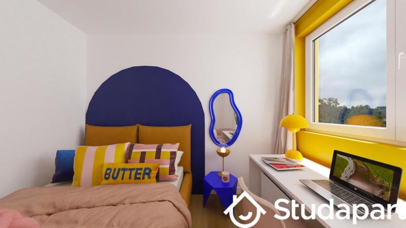 Chambre - 10 m² - 1 pièce