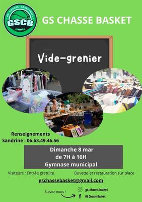 Vide grenier du gs chasse basket