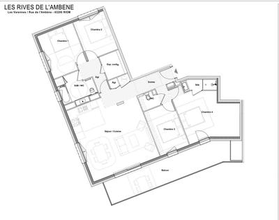 Appartement - 118 m² - 5 pièces