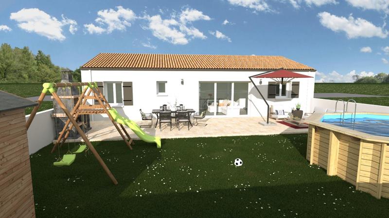 Maison - 80 m² - 5 pièces