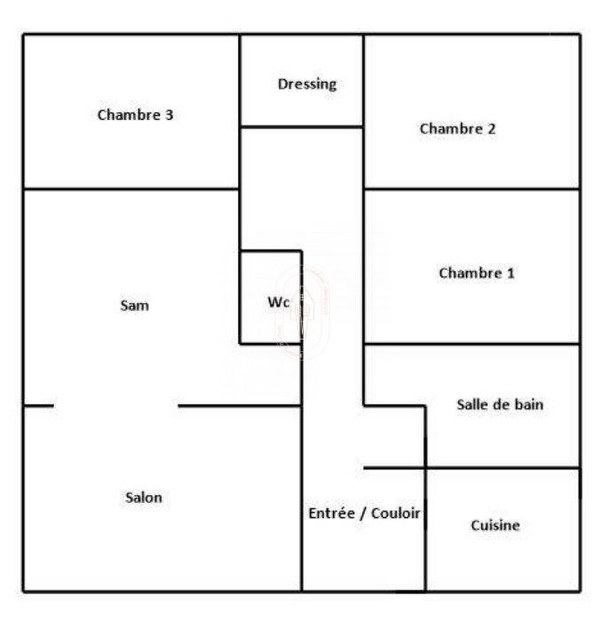 Appartement - 86 m² - 4 pièces