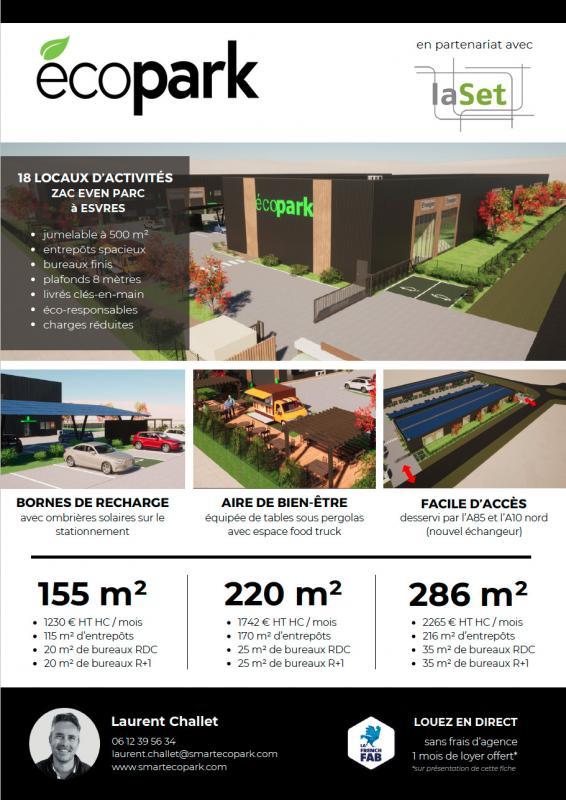 Entrepôt - 350 m² - 4 pièces