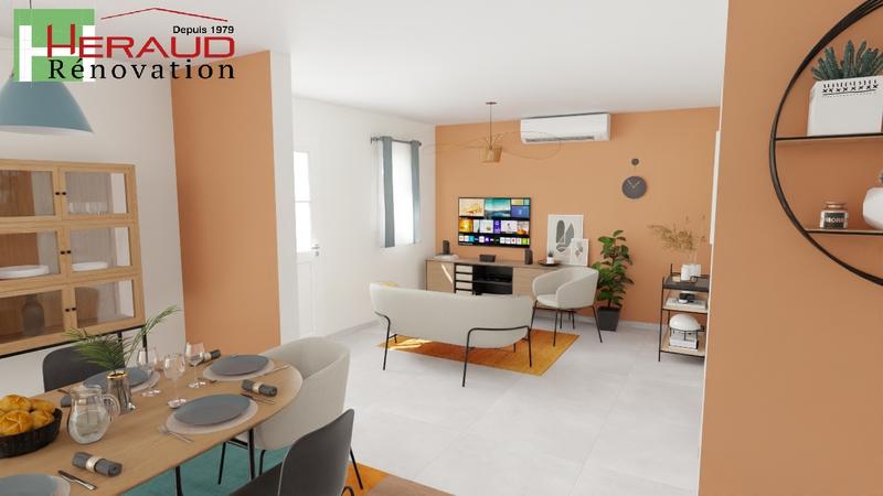 Maison - 70 m² - 3 pièces