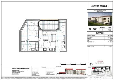 Appartement - 41 m² - 2 pièces