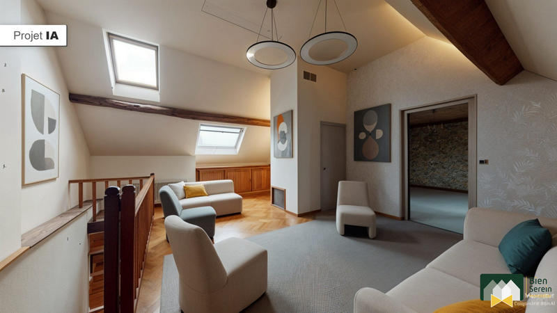 Maison ancienne - 125 m² - 4 pièces