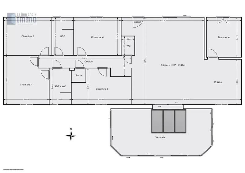 Pavillon - 156 m² - 5 pièces