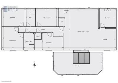 Pavillon - 156 m² - 5 pièces