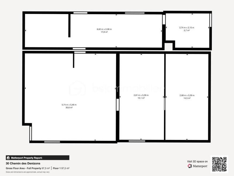 Maison - 166 m² - 6 pièces