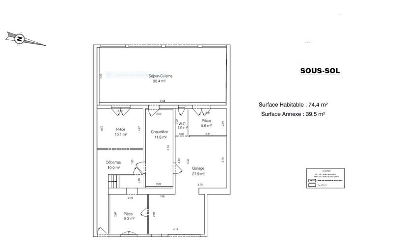 Maison traditionnelle - 190 m² - 8 pièces