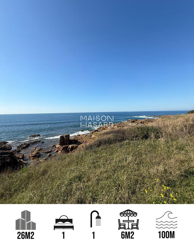 Appartement - 26 m² - 2 pièces