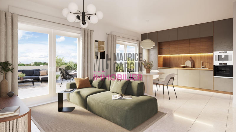 Appartement - 50 m² - 2 pièces