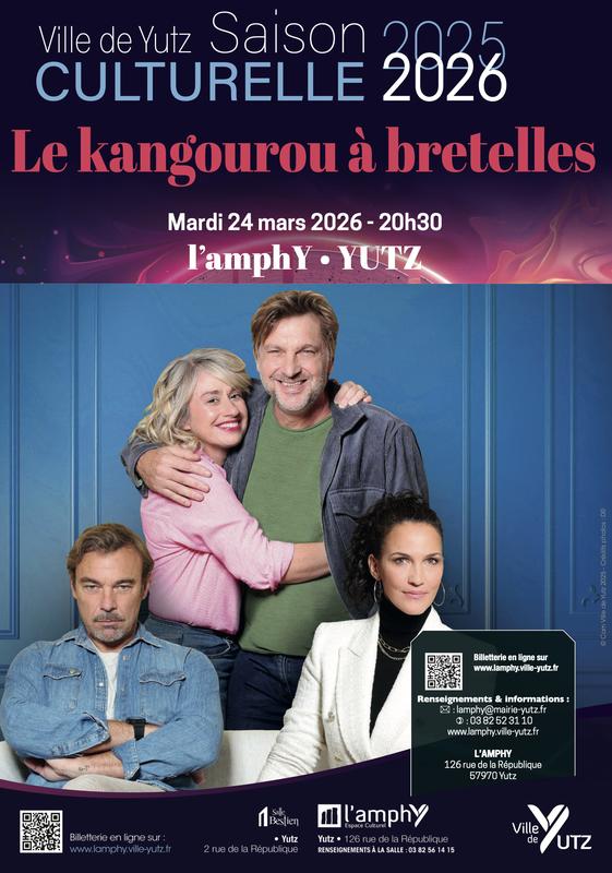 Théâtre : le kangourou à bretelles