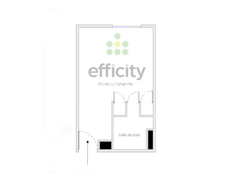 Studio - 20 m² - 1 pièce