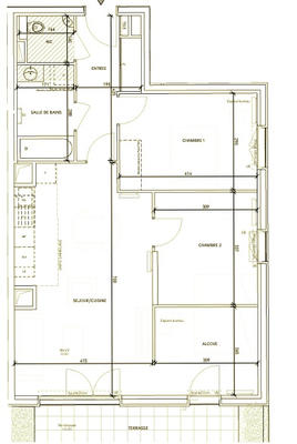 Appartement - 71 m² - 3 pièces