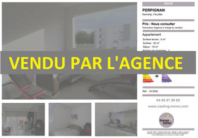 Appartement - 32 m² - 2 pièces