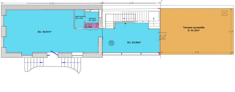 Immeuble - 290 m² - 8 pièces