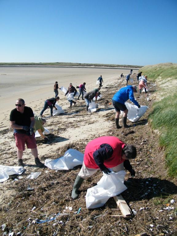 Chantier de nettoyage havre de St-Germain-sur-Ay
