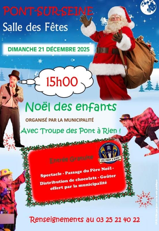 Noel des enfants à Pont-sur-Seine