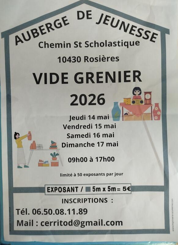 Vide grenier.