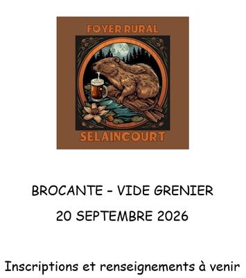 Brocante - vide grenier selaincourt