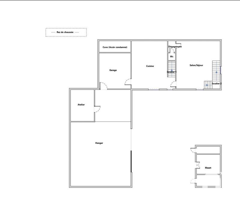 Maison - 143 m² - 6 pièces