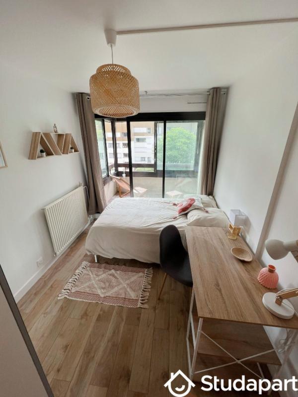 Chambre - 9 m² - 1 pièce