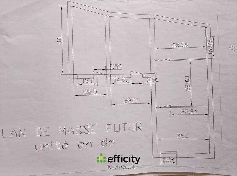 Maison - 50 m² - 2 pièces