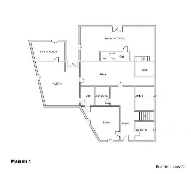 Maison - 203 m² - 10 pièces