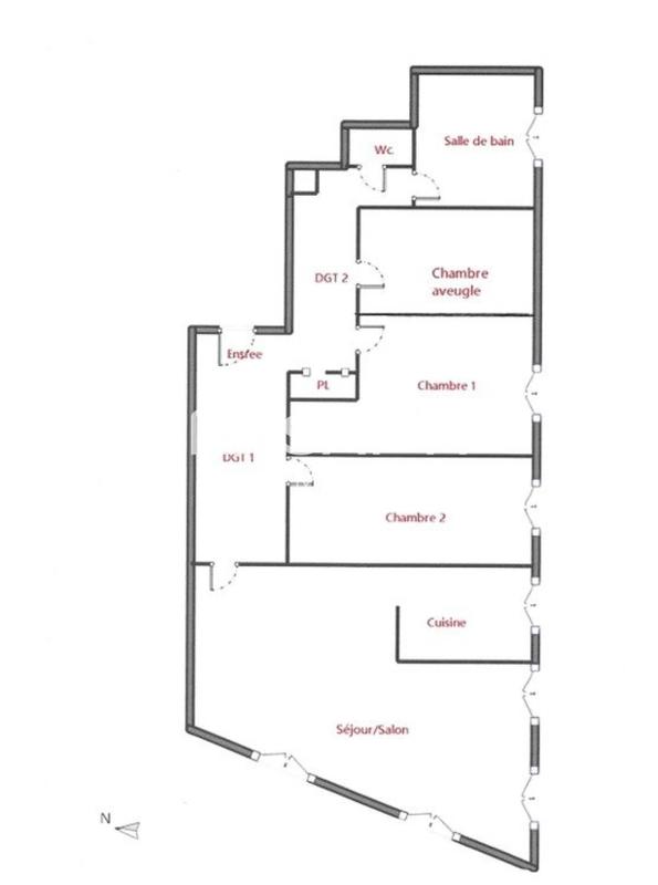 Appartement - 79 m² - 3 pièces