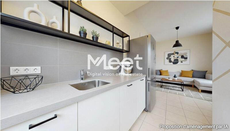 Studio - 23 m² - 1 pièce