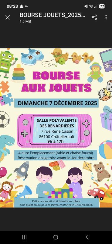 Bourse aux jouets