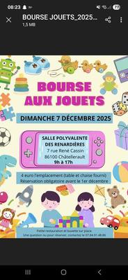 Bourse aux jouets